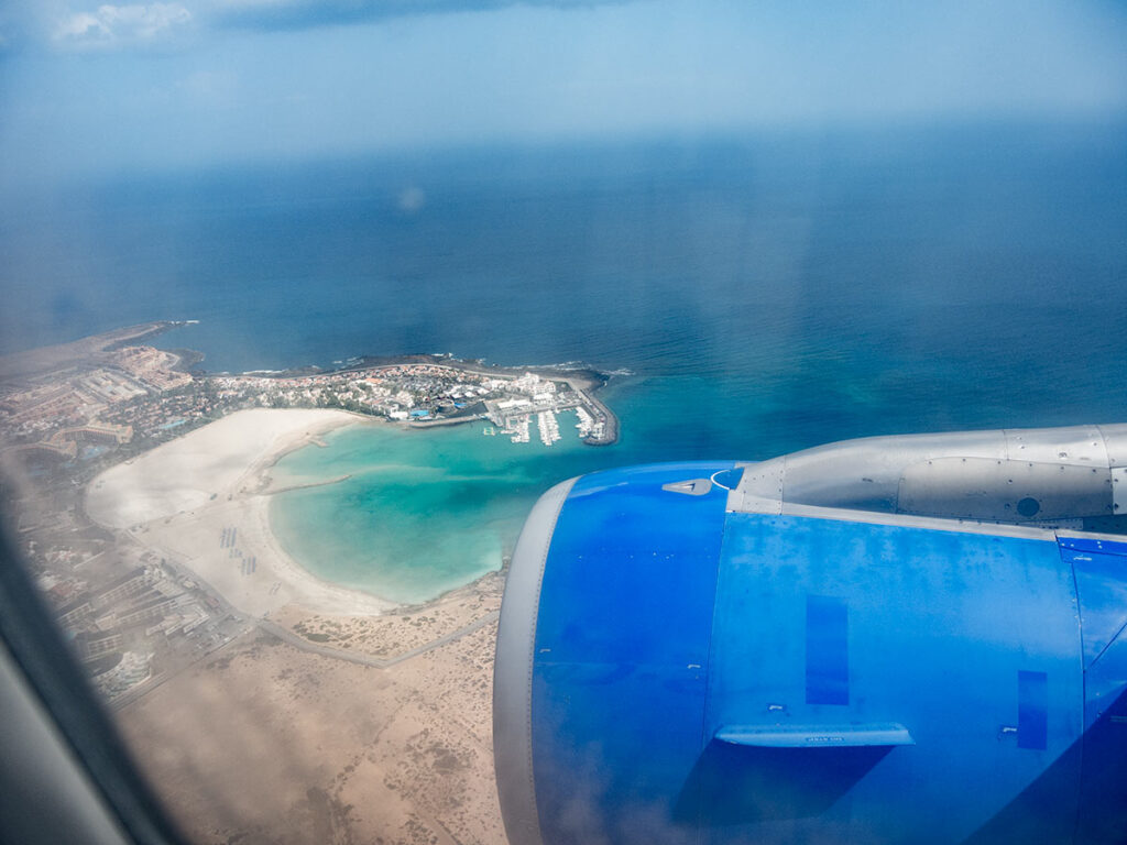 Over Caleta de Fuste